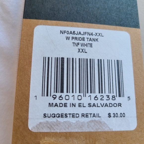 The North Face Pride Tank Top with Rainbow Symbol, Size XXL - Picture 7 of 8